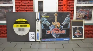 PC Engine Console Gioco HuCard - Crest of Gaia - Gaia No Monshou - #350 - Foto 1 di 2
