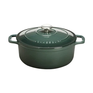 Cocotte ronde mélèze 20 cm fonte 27.8x21.7 cm - Foto 1 di 3