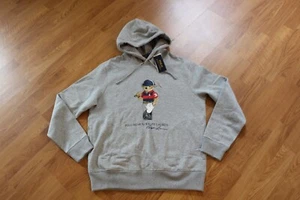 NWT MENS RALPH LAUREN POLO SZ XL TALL HOODIE BEAR - Picture 1 of 4