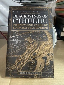 Black Wings of Cthulhu: Tales of Lovecraftian Horror First Ed First Print - Foto 1 di 14