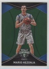 2016-17 Panini Totally Certified Green /5 Mario Hezonja #41