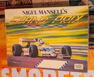 Nigel Mansell´s Grand Prix (1988) Commodore Amiga (Disk, Manual, Box) 16-bit - Bild 1 von 3