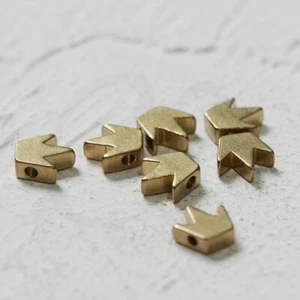 10 Piezas Espaciadores Latón Crudo - Corona 8x2.8mm (CW-4203C) - Imagen 1 de 1