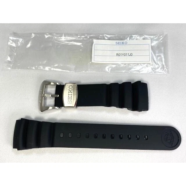 SEIKO Prospex Genuine Watch Band 24mm Black R01Y011J0 for SBCZ023 / 5M85-0AD0 - Image 1 of 4
