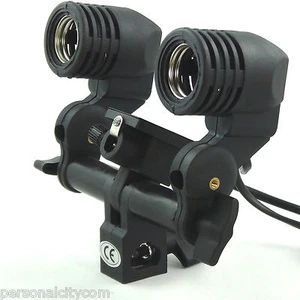 DynaSun MM2 2in1 Lampenfassung Studio Stativaufsatz Lampenhalter Schirmhalter - Bild 1 von 1