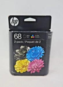Original HP 68 Schwarz & Farbe Tintenpatrone Kombipack Ablaufdatum 2026 NEU - Bild 1 von 4