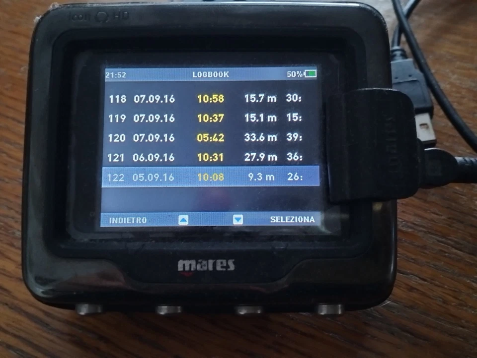 COMPUTER subacqueo "MARES" mod.  ICON + SONDA. - Immagine 1 di 1