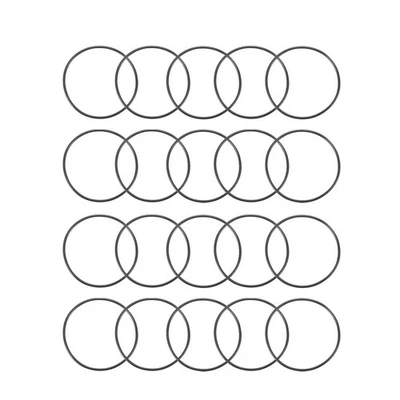 Nitrile Gomma O-ring 29mm OD 27mm ID 1mm Larghezza,Confezione da 20 - Immagine 1 di 4