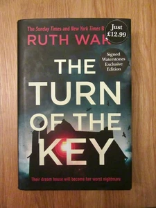 The Turn of the Key: RUTH WARE: Hb +Wraps. SIGNED COPY : 2019 - Picture 1 of 8