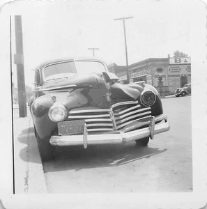 Wrack 1941 Chrysler 1940er Foto verbeultes Gitter kaputt Licht New York Platten - Bild 1 von 2