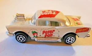 De colección Majorette Chevy '57 Edición Peter Pan - Blanco 1:64 Diecast - Imagen 1 de 9