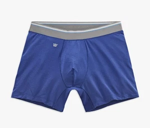 "Calzoncillos boxer Mack Weldon Airknit pantalones cortos ropa interior para hombre medianos 3 pares azules 5""" - Imagen 1 de 6