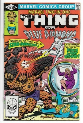 Marvel Two-In-One #79 BRONZE AGE COMIC BOOK Thing & Blue Diamond 1st Star-Dancer - image 1 of 2