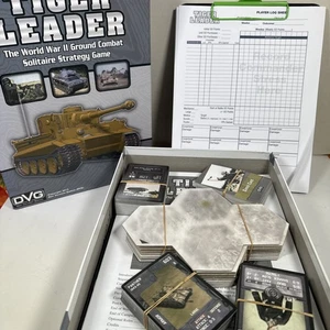 Tiger Leader WWII Solitario Gioco da Tavolo DVG - Foto 1 di 14