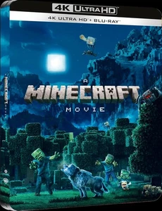 UN FILM MINECRAFT - STEELBOOK 3 (4K Ultra HD + Blu Ray Disc) - Nuovo Sigillato - Foto 1 di 1