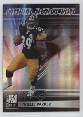 2006 Donruss Elite Chain Reaction Black /500 Willie Parker #CR-22 - Image 1 of 2