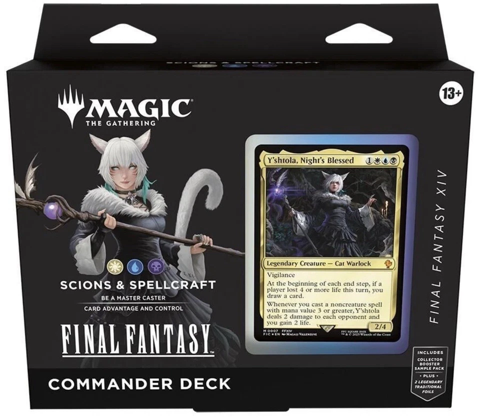 Magic The Gathering Final Fantasy XIV Commander Deck Scions & Spellcraft IN HAND - Image 1 of 1