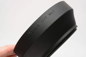 Mamiya Nº 1 parasol de goma M77 77 mm, uso mínimo - Imagen 1 de 6