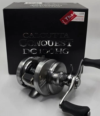 Mulinello Shimano 20 Calcutta Conquest DC 100 HG Baitcast mano destra dal... - Immagine 1 di 4