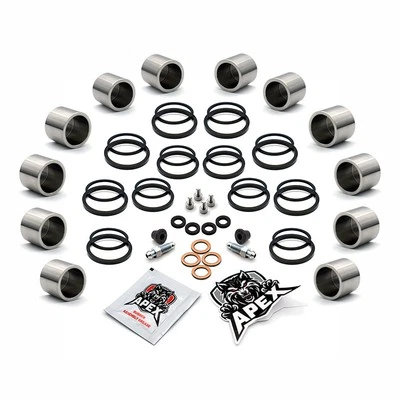 Brake Caliper Piston Seal ZX9R Ninja C2 1999 Front Kawasaki Parts Kit Set ZX900 - Imagem 1 de 4