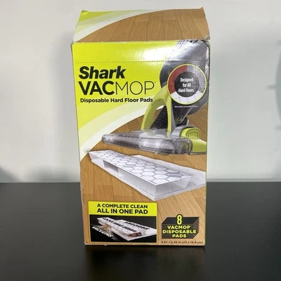 Shark VACMOP 8 unidades desechables para aspiradora de piso duro y almohadilla para fregona recargas Foto 1 de 4