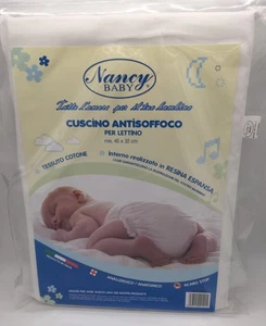 CUSCINO ANTISOFFOCO NEONATO LETTINO NANCY BABY 1101 - Foto 1 di 2