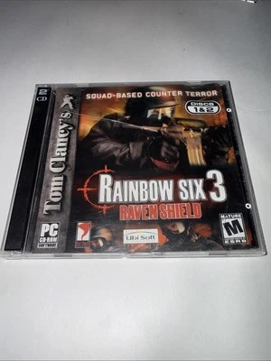 ✈️  Tom Clancy's Rainbow Six 3 Raven Shield (2-Disc Set, PC CD-ROM, 2003) - Image 1 of 4