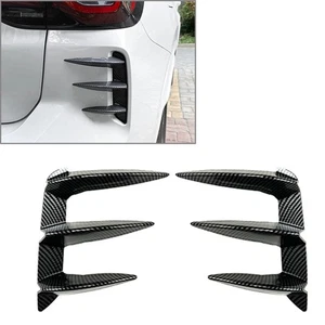Rear Bumper Spoiler Vent Trim Cover Carbon For BMW X3 G01 LCI M-Sport 2022-2023 - Bild 1 von 4