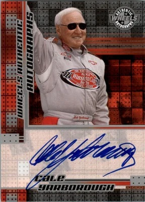 2004 Wheels Autographs #72 Cale Yarborough HG Auto - Racing - Image 1 of 2