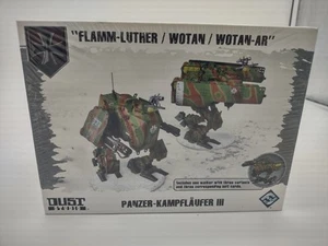 NEW! Dust Tactics 1947 AXIS German FLAMM LUTHER WOTAN /AR Walker Paolo Parente - Bild 1 von 5