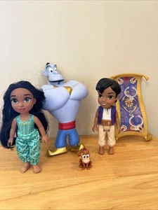 Disney Prinzessin Jasmin & Aladdin Spielset 6 Zoll Puppen - Bild 1 von 2