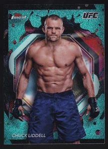 2024 Topps Finest UFC Aqua Glitter Rare Chuck Liddell #297 - Bild 1 von 2