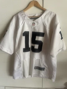 Nike NFL Raiders #15 Michael Crabtree Players Sewn Jersey Size 44 Large Football - Picture 1 of 7
