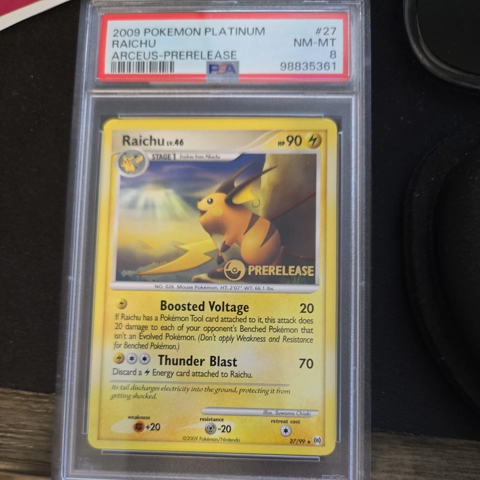 2009 Platinum- Arceus Raichu - (Prerelease) 27/99 Nintendo Regular  - Image 1 of 2
