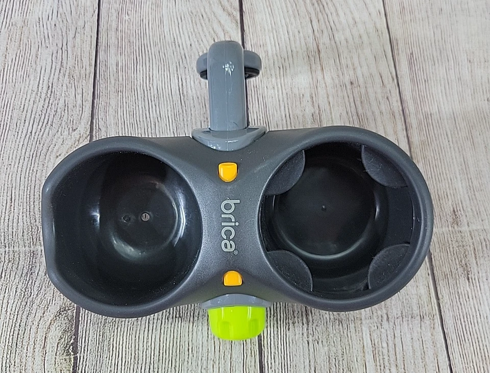 Munchkin Brica Deluxe Cochecito Bebida Bebida Taza Snack Pod Verde/Gris Foto 1 de 3