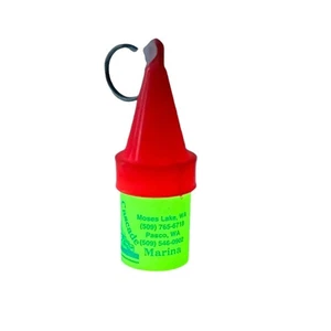 Vintage Boat Glow Buoy Marine Key Chain Floating Cascade Marina Moses Lake WA - Picture 1 of 4