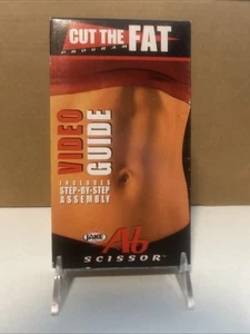 Cut the Fat Video Guide Ab Scissor VHS Tape - Bild 1 von 2