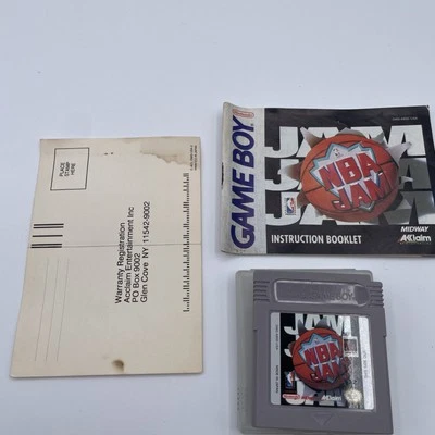 Genuine Nintendo GAME BOY NBA JAM Game Cartridge (DMG-A8NE-USA) - Image 1 of 4