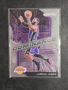 Lebron James - 2020-21 Prizm DOMINANCE Insert #17 - LA Lakers - Picture 1 of 2
