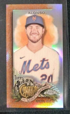 2022 Topps A&G Chrome Pete Alonso Mini Orange 06/25 Refractor NY METS #29 RARE 