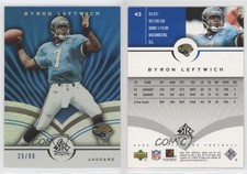 2005 Upper Deck Reflections Blue /99 Byron Leftwich #43