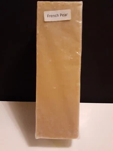 Jabón hecho a mano de pera francesa SIN CORTAR - Imagen 1 de 3