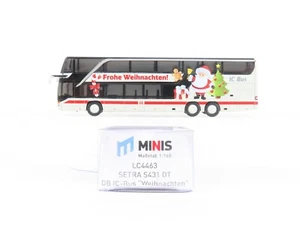 N 1:160 Scale Lemke Minis LC4463 Weihnachten Setra S431 DT DB-SBB IC-Bus - Picture 1 of 14