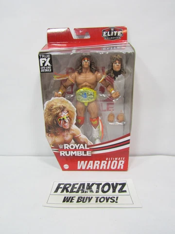 Mattel WWE Elite Collection Royal Rumble Ultimate Warrior (Damaged Box) Cover