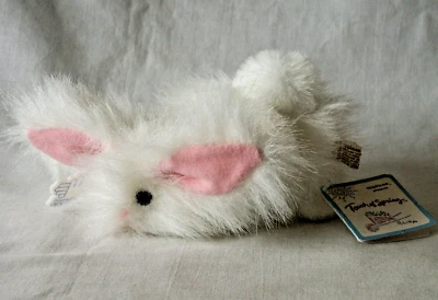Vintage Applause Plush Fuzzles Bunny 6” Easter Rabbit Touch of Spring New w/Tags - Image 1 of 4