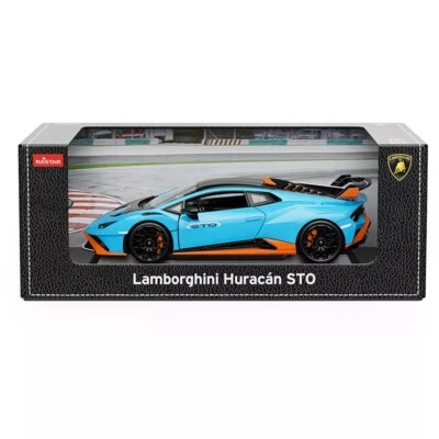 Lamborghini Huracan STO 1:18 синий литой Rastar - Изображение 1 из 4