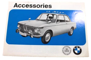 1969-70 BMW Accessories Factory Dealership Sales Brochure - Picture 1 of 8