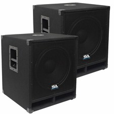 seismic audio powered subwoofer