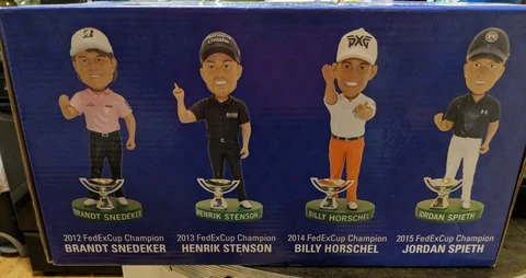 10th Anniversary FEDEX CUP Champion COMMEMORATIVE Bobblehead COLLECTION Cover