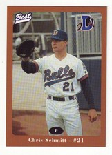 1996 Best Durham Bulls CHRIS SCHMITT #20 - Atlanta Braves